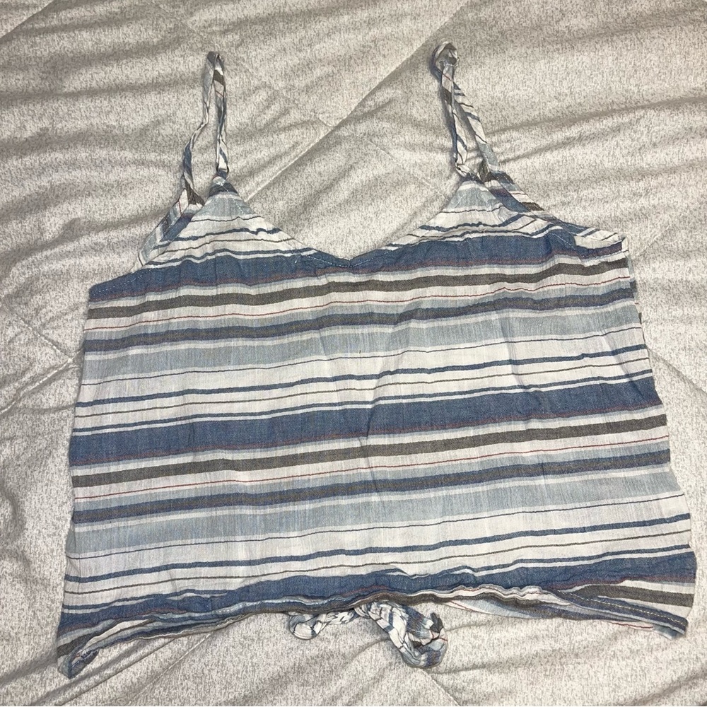 Mind Code Cropped Tank Top Size Large - Picture 6 of 6